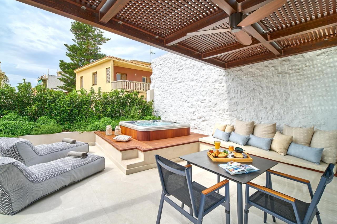 Vista Del Porto Luxury Suites Rethymno Esterno foto