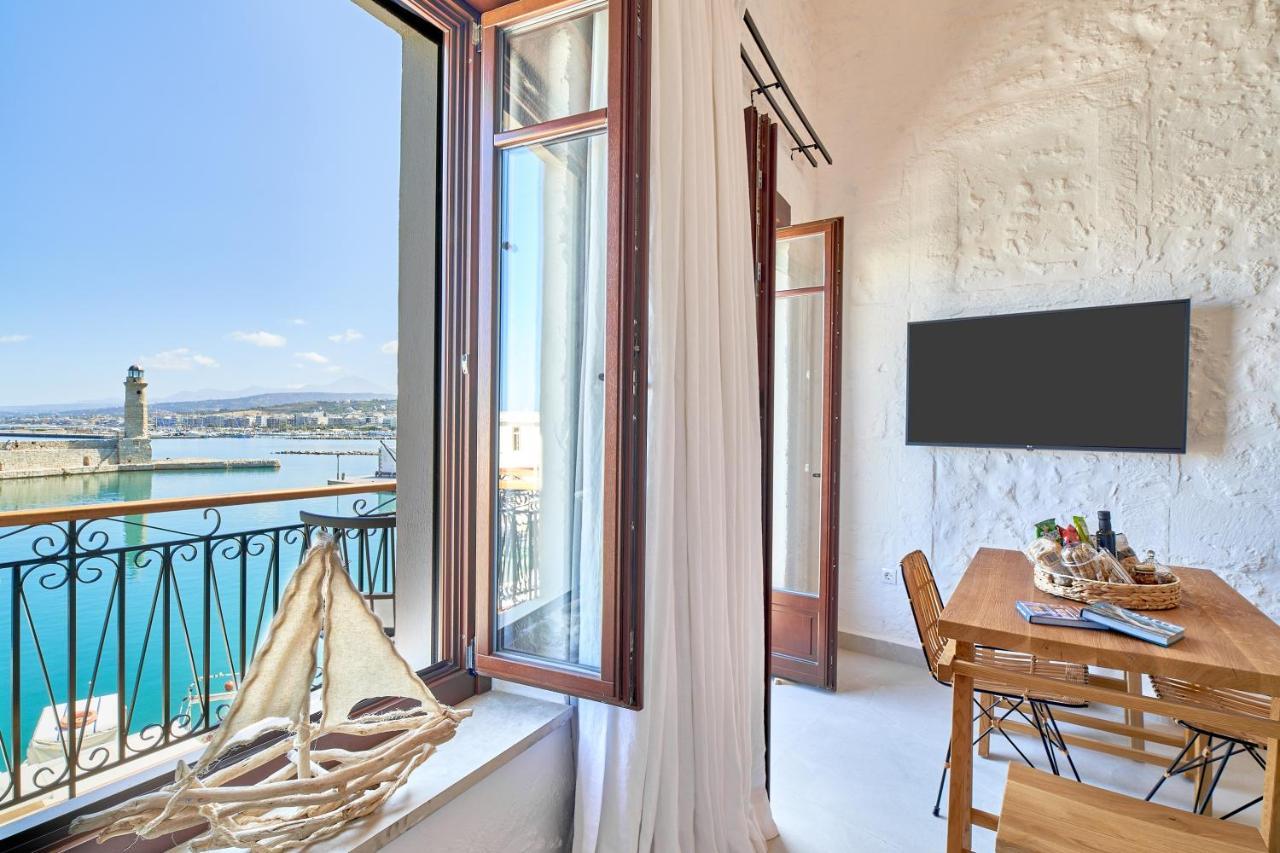 Vista Del Porto Luxury Suites Rethymno Esterno foto