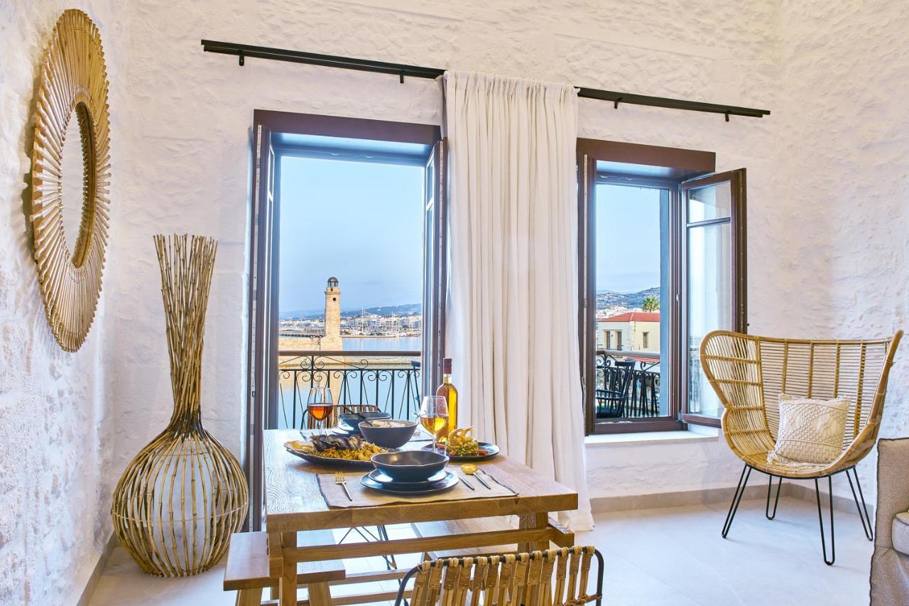 Vista Del Porto Luxury Suites Rethymno Esterno foto