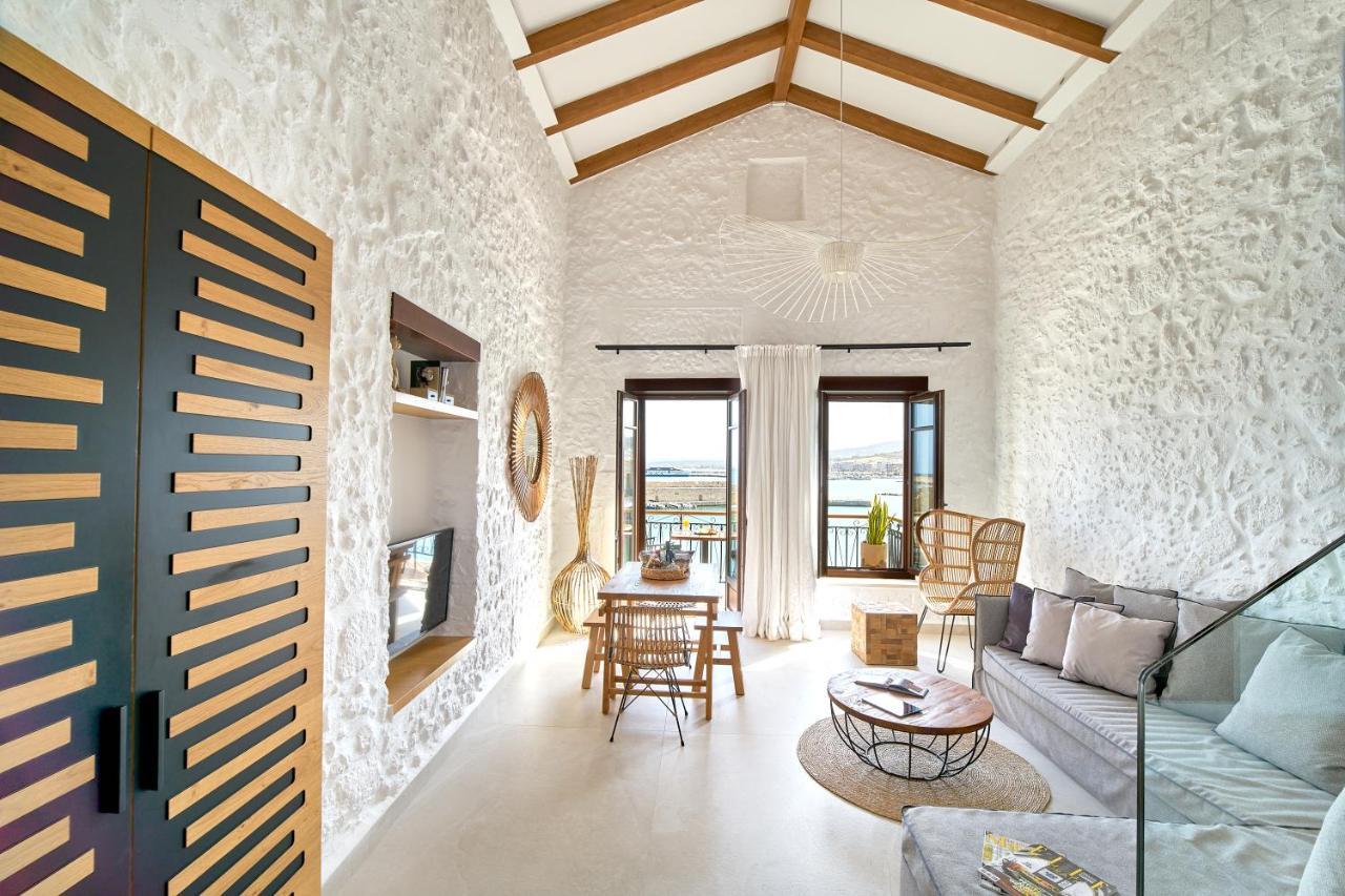 Vista Del Porto Luxury Suites Rethymno Esterno foto