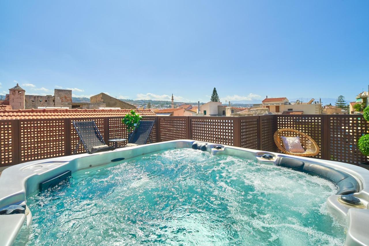 Vista Del Porto Luxury Suites Rethymno Esterno foto