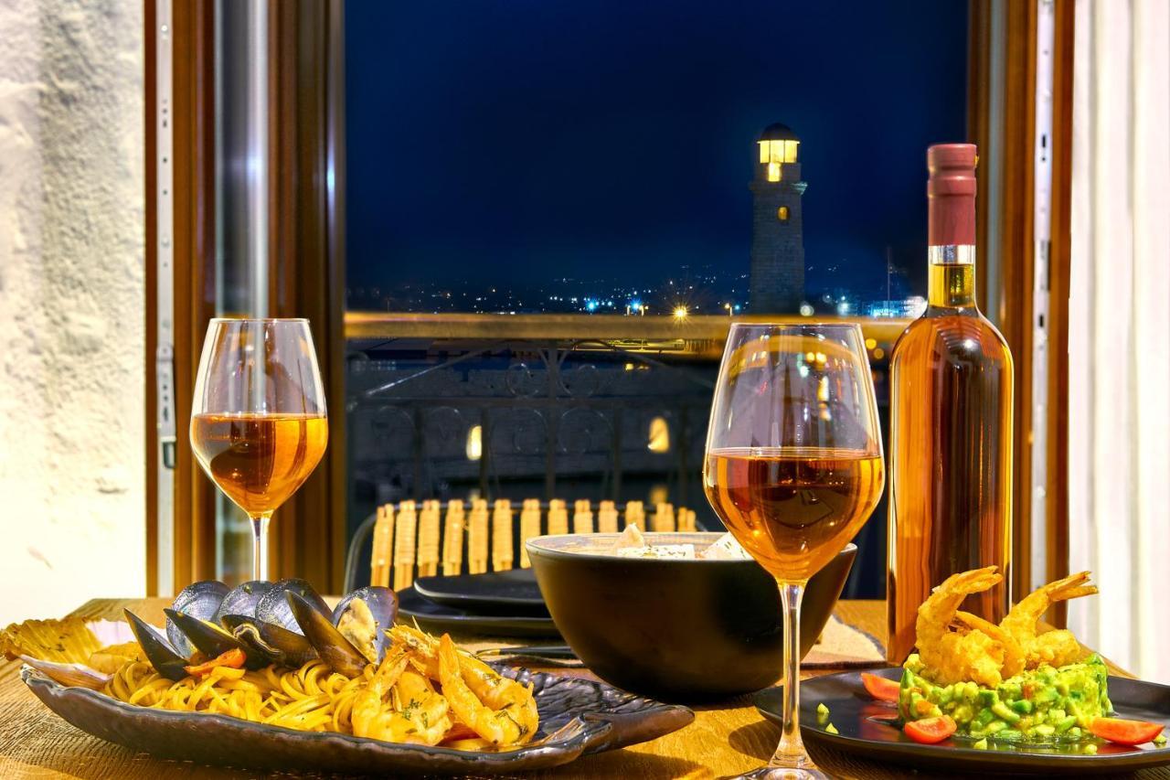 Vista Del Porto Luxury Suites Rethymno Esterno foto