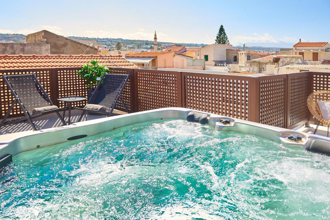 Vista Del Porto Luxury Suites Rethymno Esterno foto