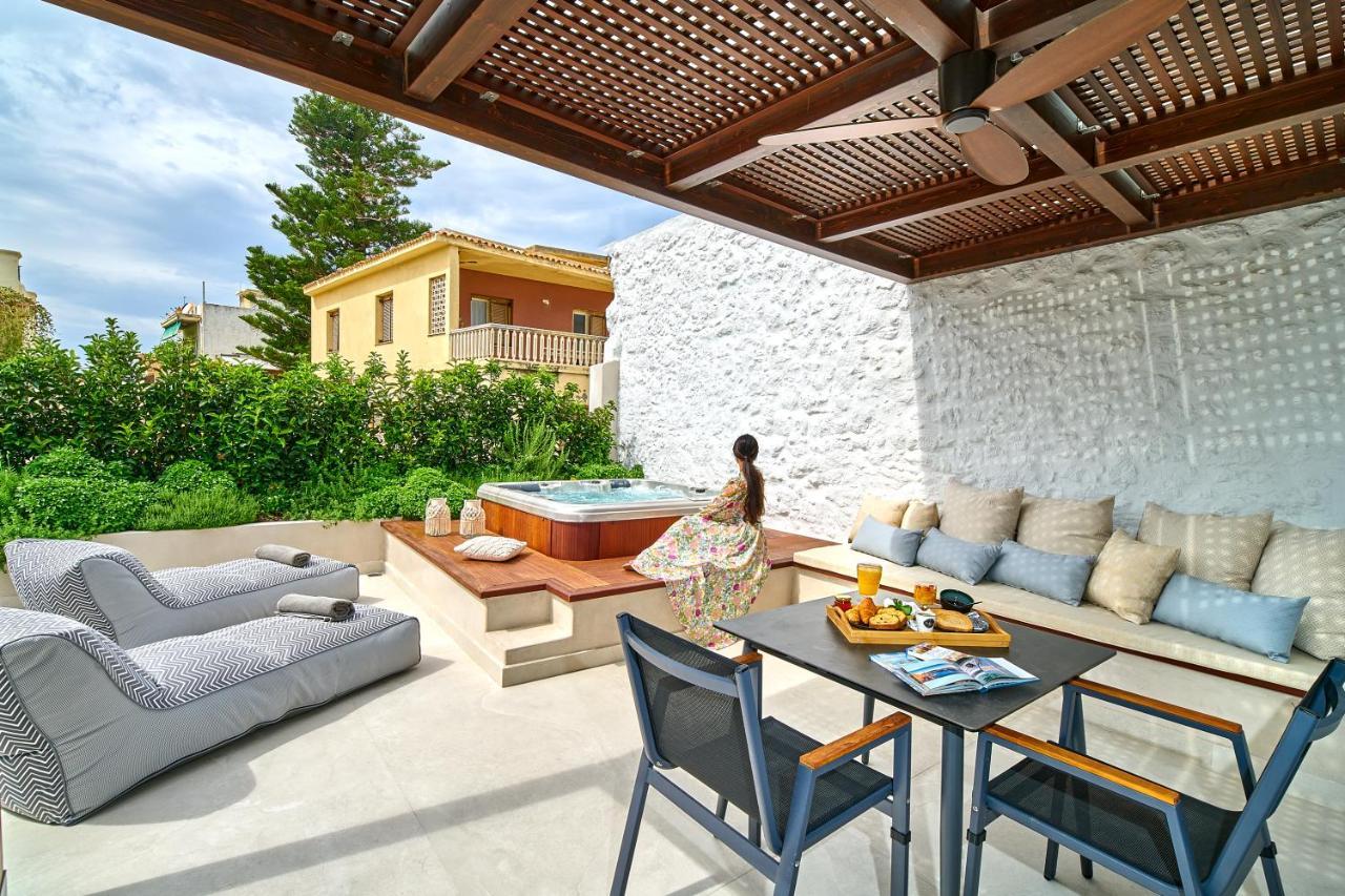 Vista Del Porto Luxury Suites Rethymno Esterno foto