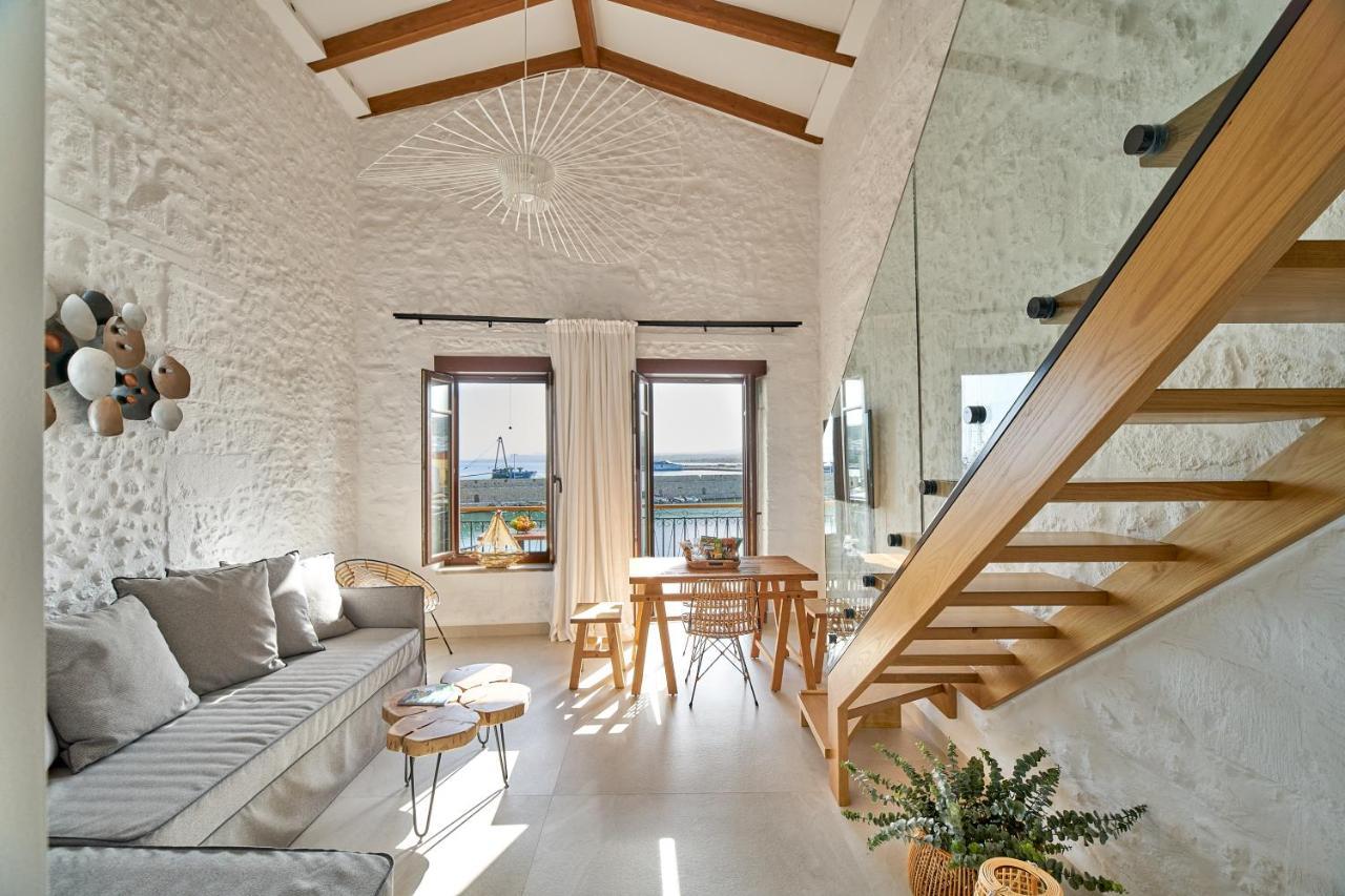 Vista Del Porto Luxury Suites Rethymno Esterno foto
