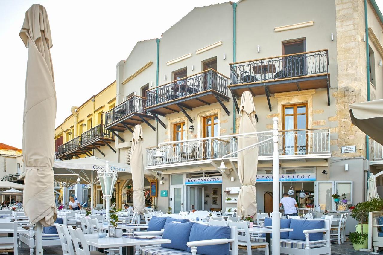 Vista Del Porto Luxury Suites Rethymno Esterno foto